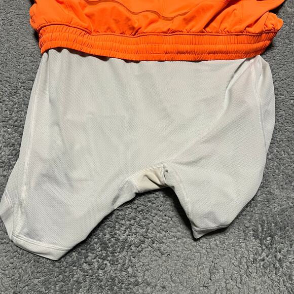 Lululemon Pace Beaker Shorts Mens XL Blaze Orange Lined Running - Picture 4 of 9